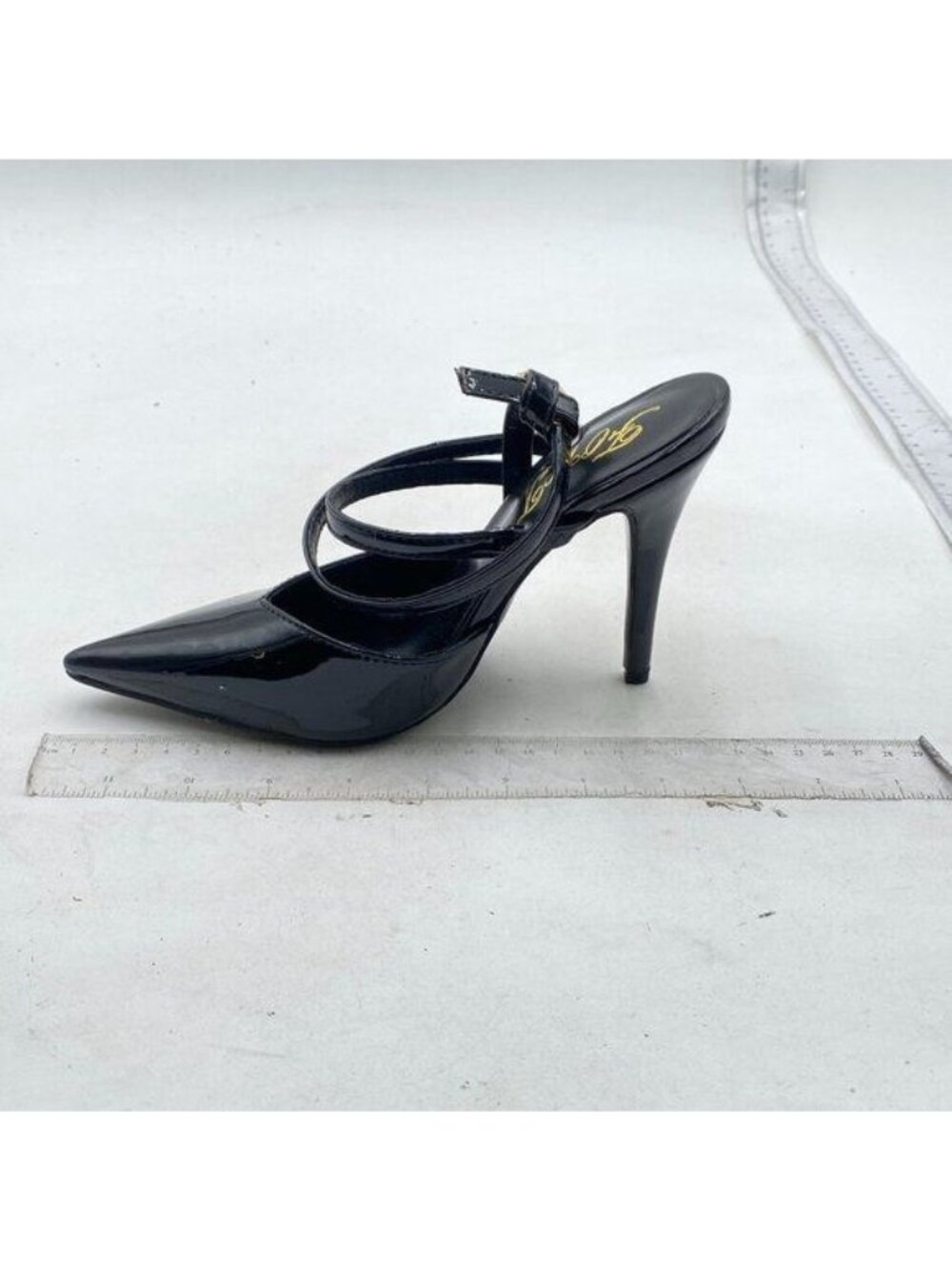 FOWT Womens High Stiletto Heel Closed Pointed Toe Slingback Pumps Heels Black